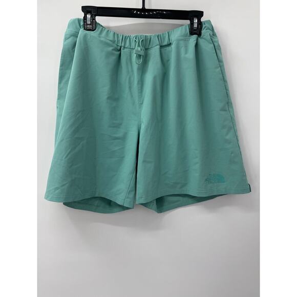 The North Face Men's Blue Green 7" Inseam Athletic Outdoor Shorts Sz XL w/ Liner - Picture 1 of 6